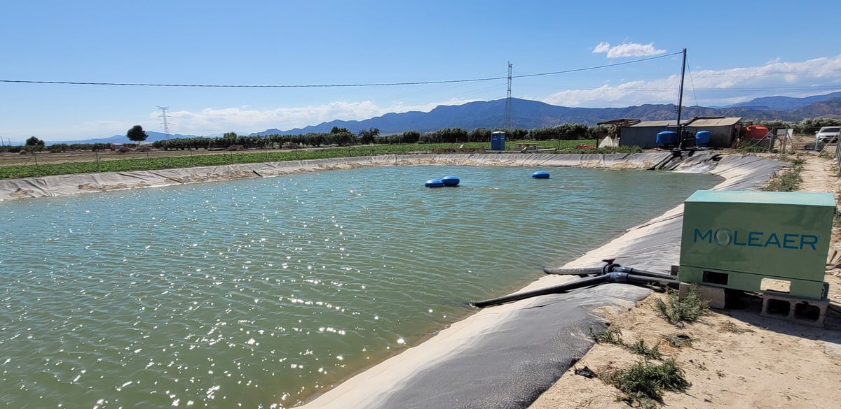 Clear Installed on Water Reservoir - Spain