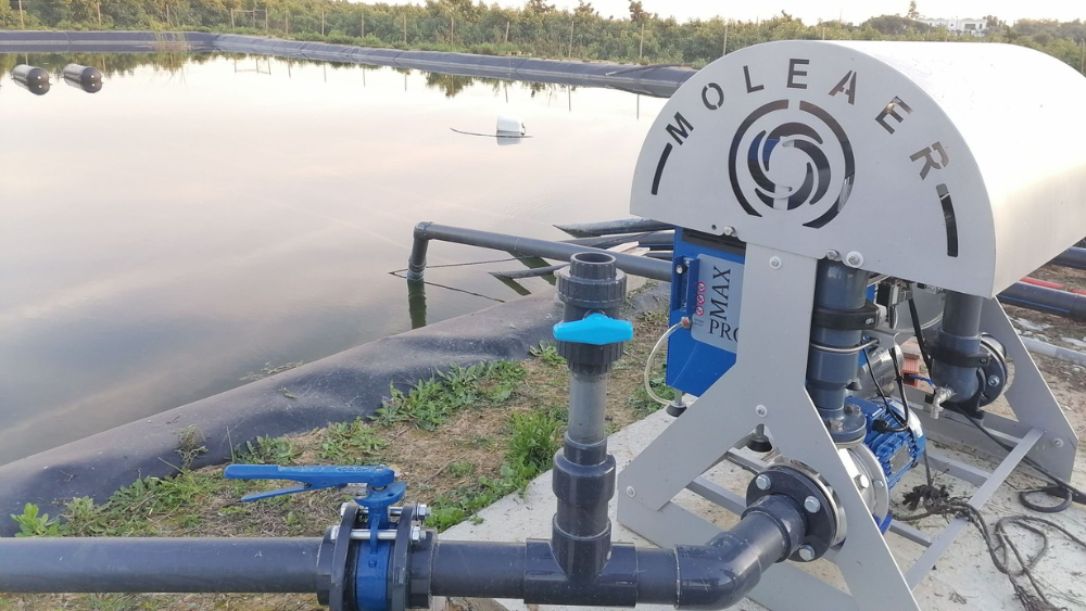 Indalo reservoir pond